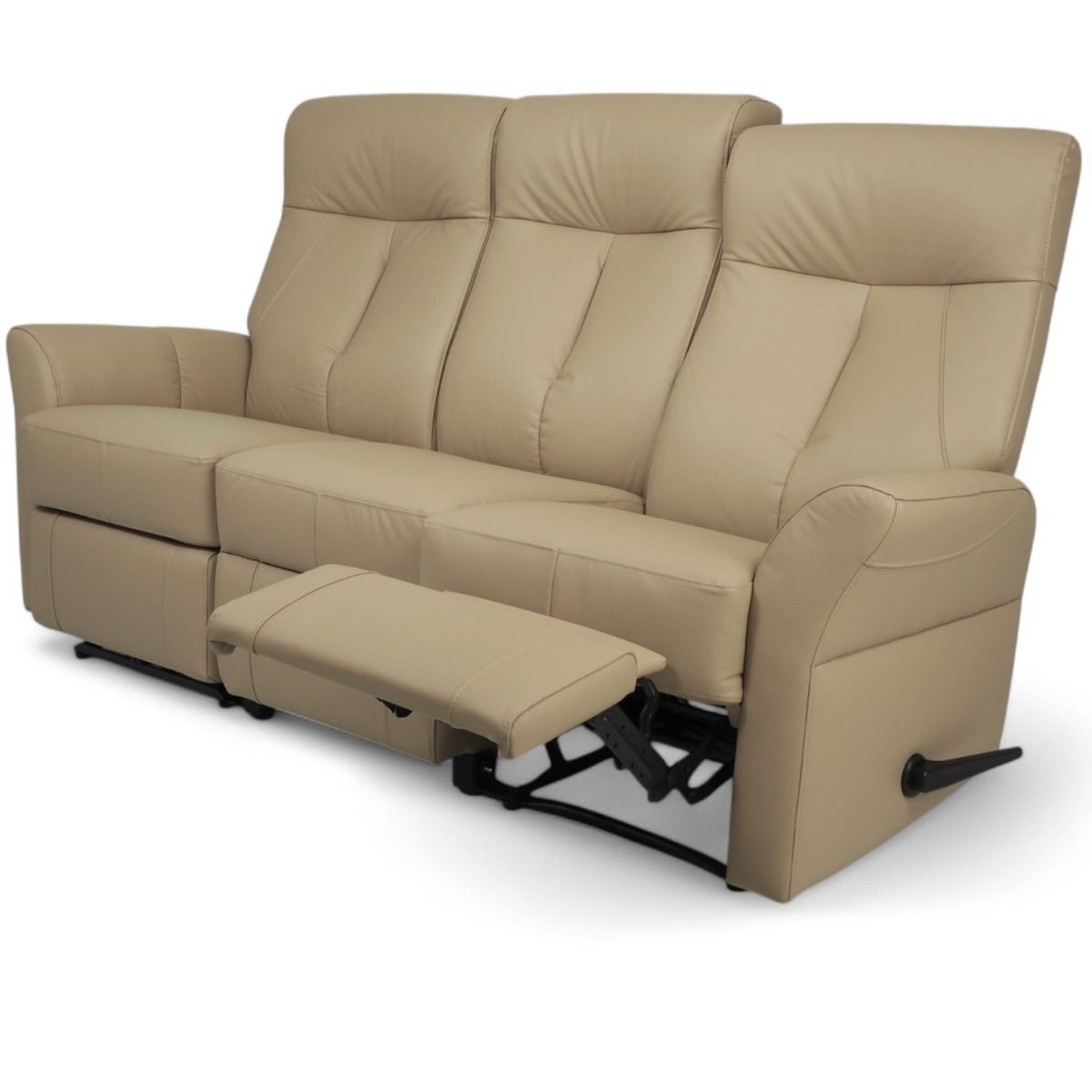 Kotimainen Oodi 3+2 nahkasohvakalusto, eri nahkavärejä