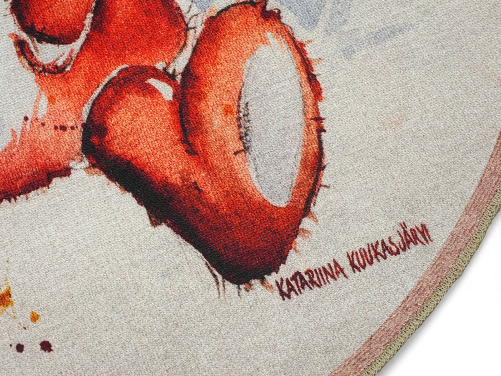 Nalle Karhu -matto, pyöreä 120 cm