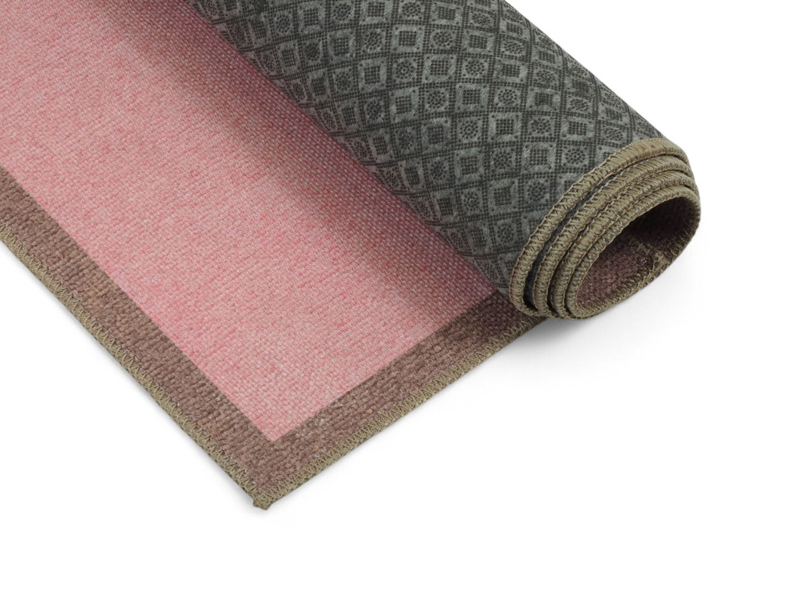 Nalle Karhu pinkki -matto, 140x200 cm