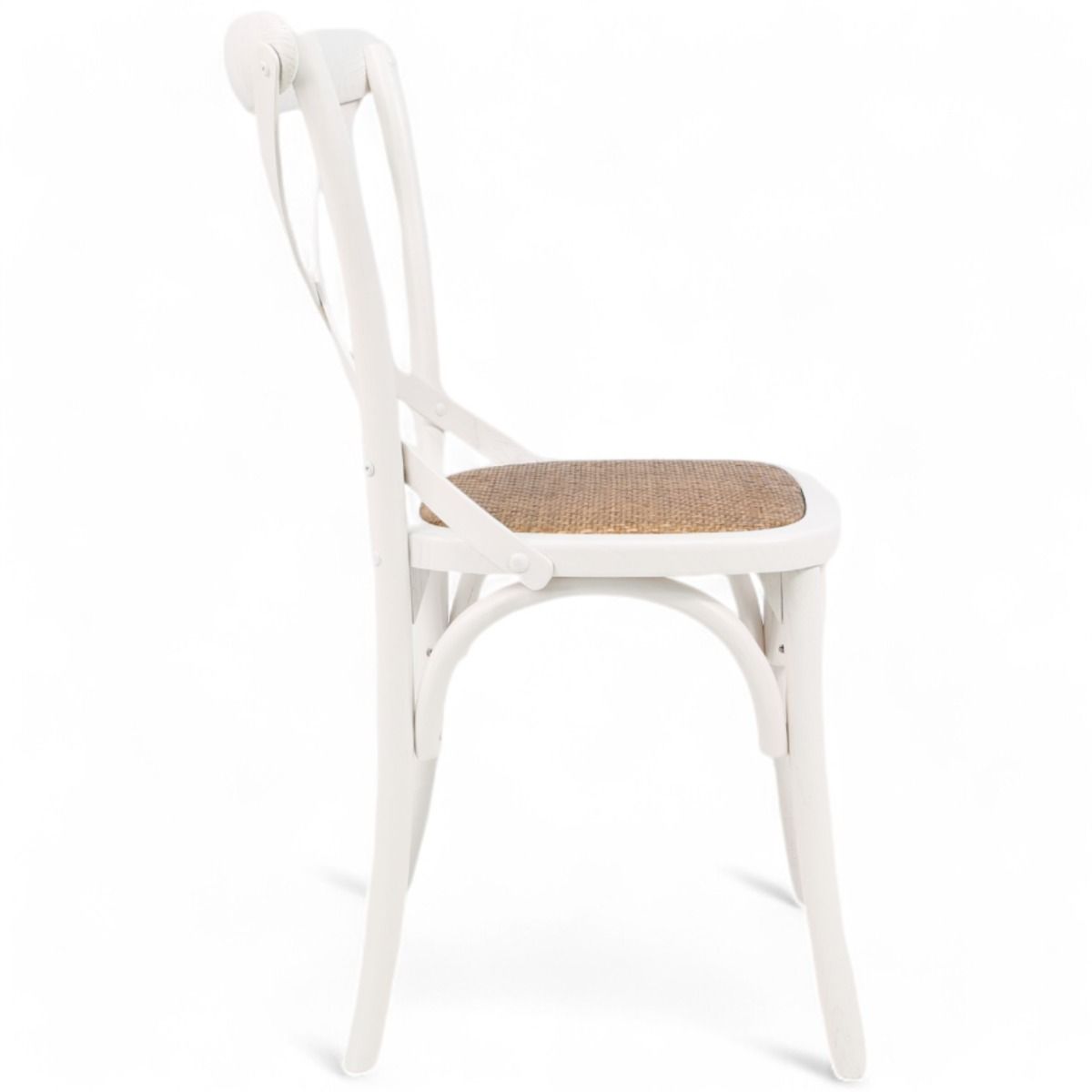 Palermo ruokapöydän tuoli, valkoinen