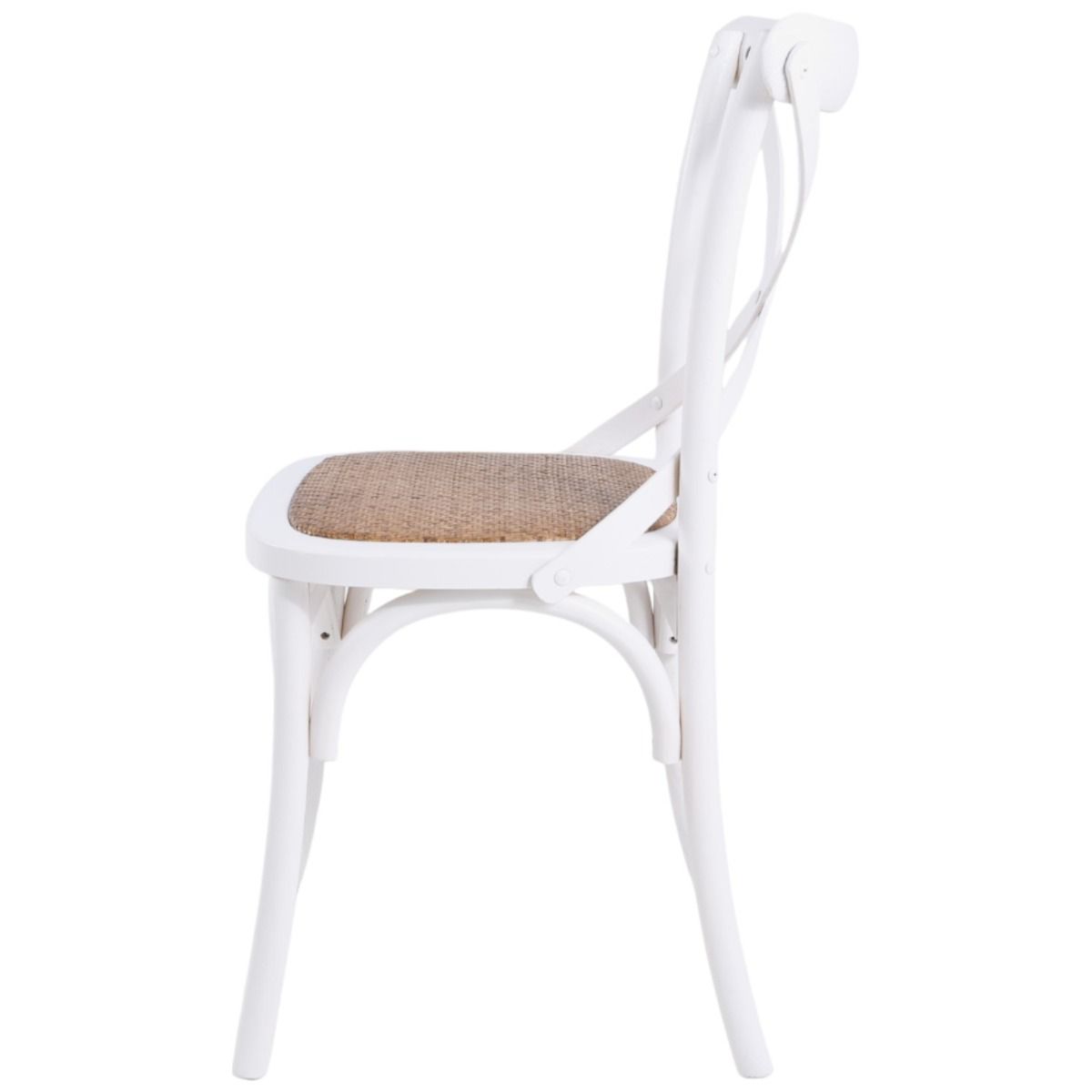 Palermo ruokapöydän tuoli, valkoinen