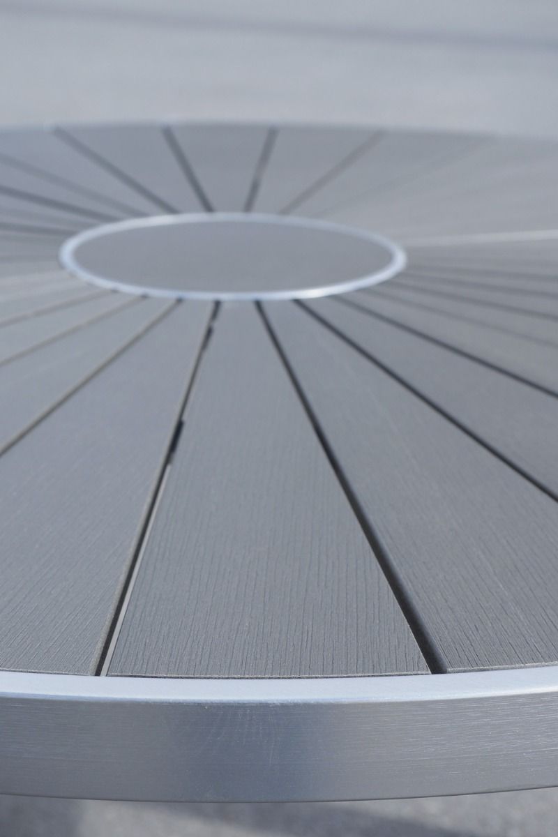 Panama terassiryhmä pyöreä, alumiinia