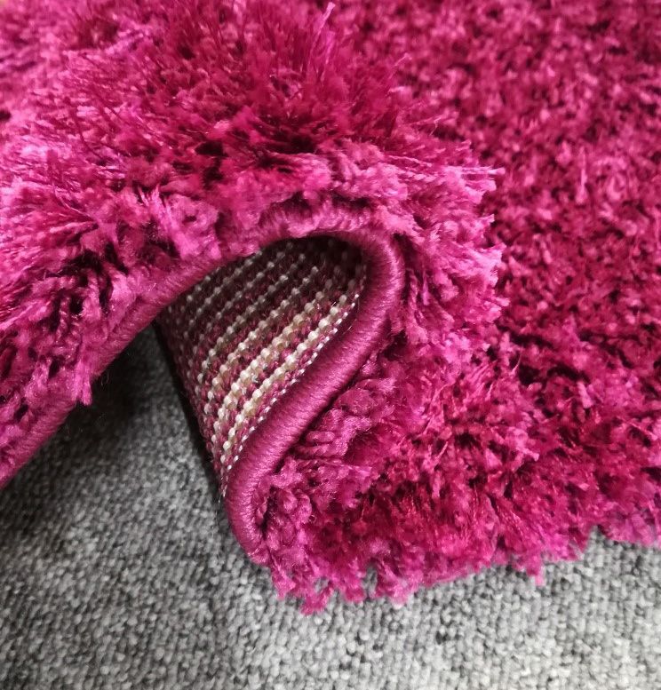 Panama Shine Shag purple 140x200cm