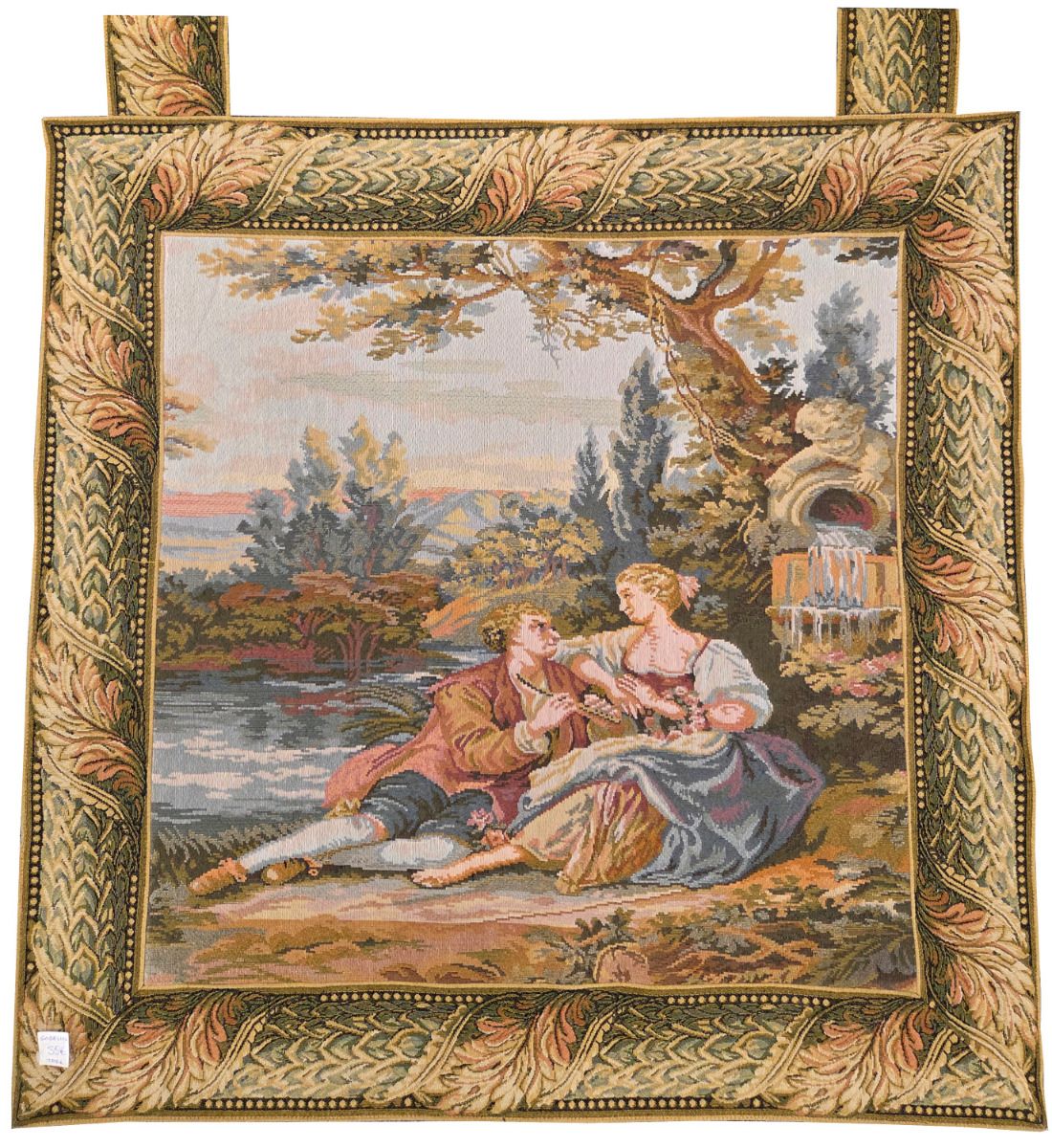 Gobelin seinävaate, Rakastavaiset