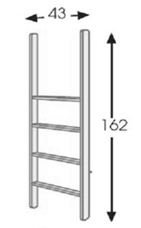 Unipuu parvitikkaat 162 cm