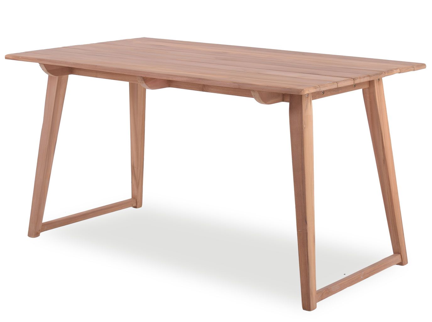 Patmos ruokapöytä + 4 Bermunda tuolia, tiikkiä