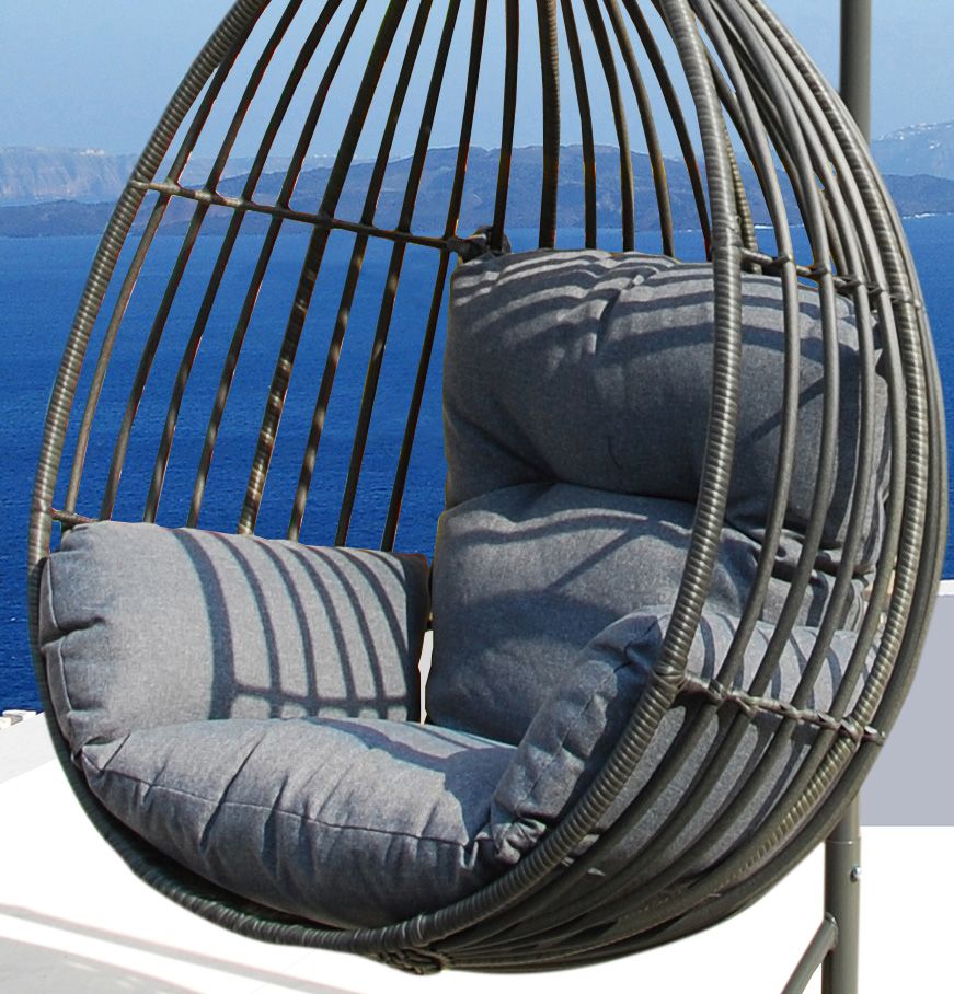 Pattaya riipputuoli kattoon, tummanharmaa