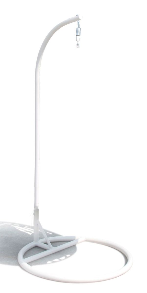 Valoinen riipputuolin teline