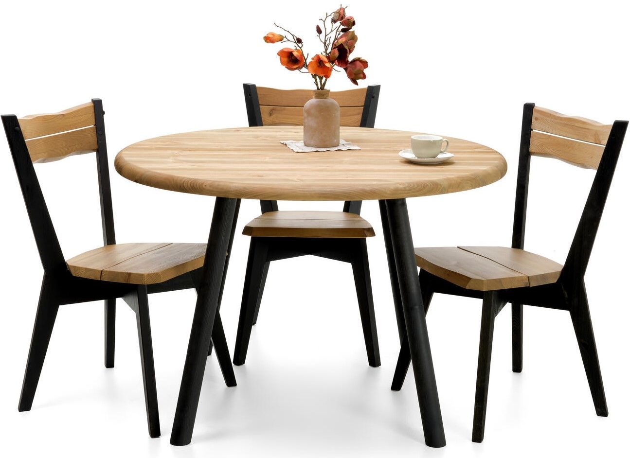 Pilvi pyöreä ruokapöytä 115cm mänty, Kampanja!