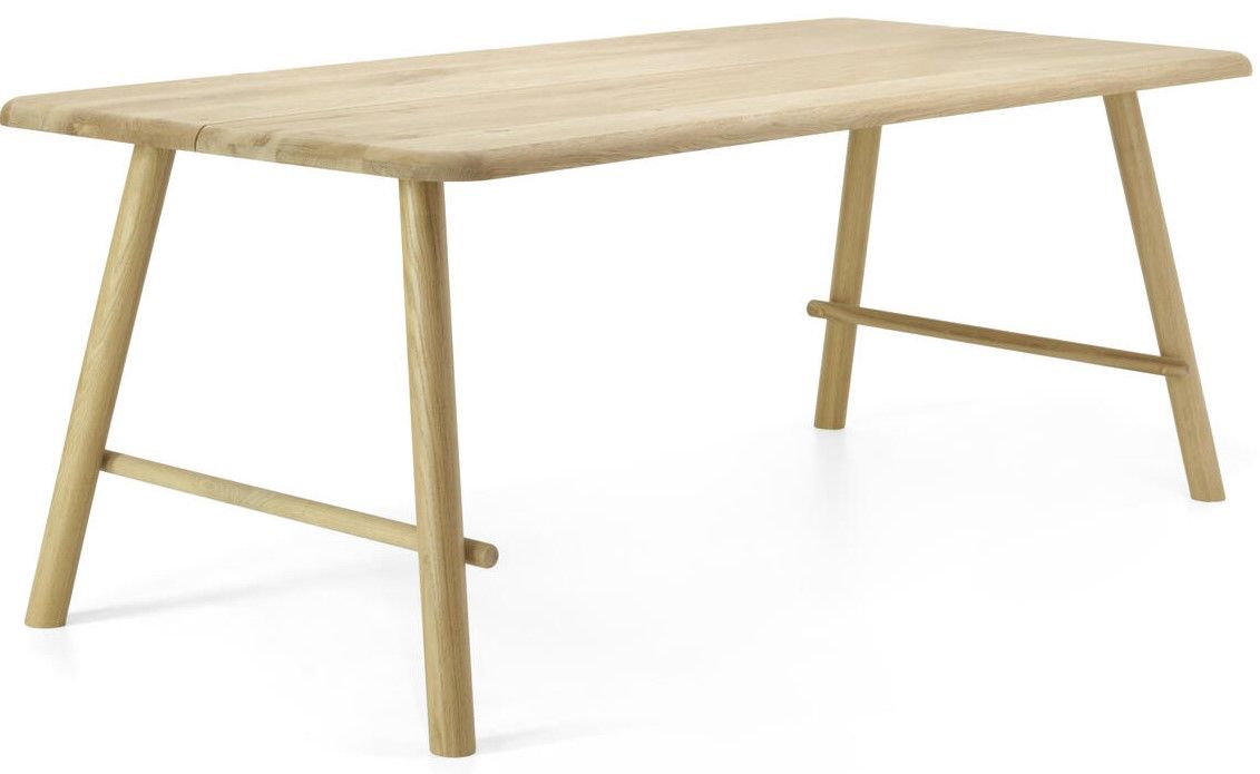 Pilvi tammi ruokapöytä 90x195 kuudelle hengelle