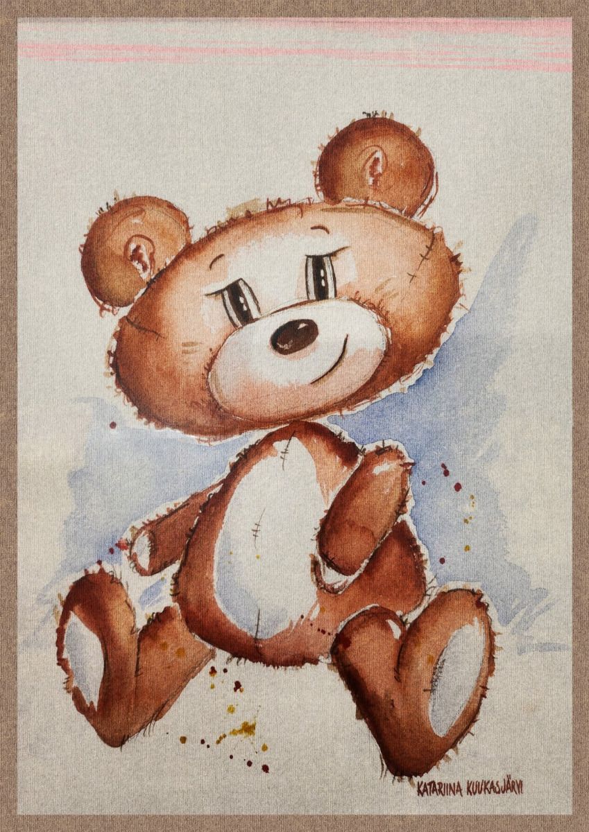 Nalle Karhu -matto, 140x200 cm