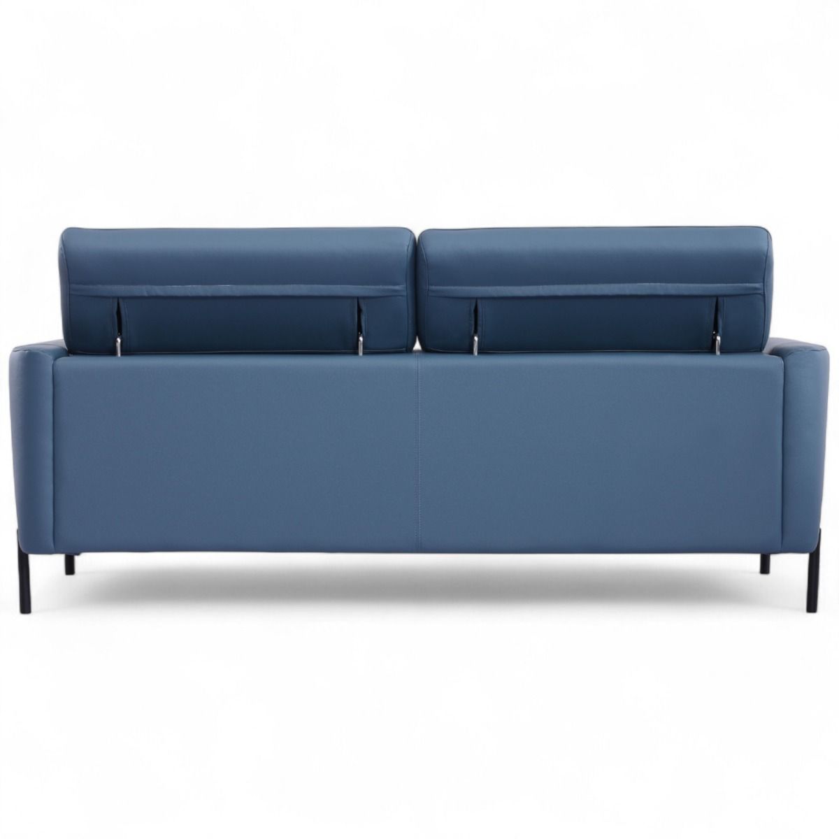 Pisa sininen sohvakalusto 3+2 nahkaa