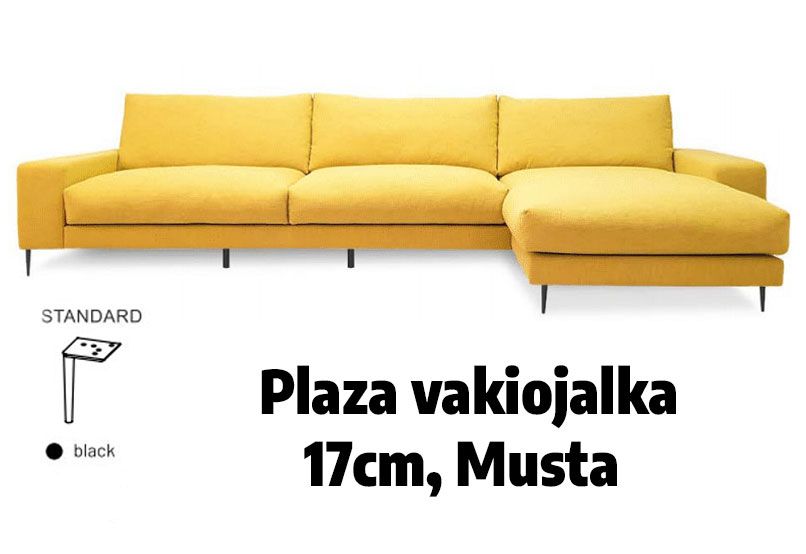 Plaza divaanisohva 334cm, eri värejä