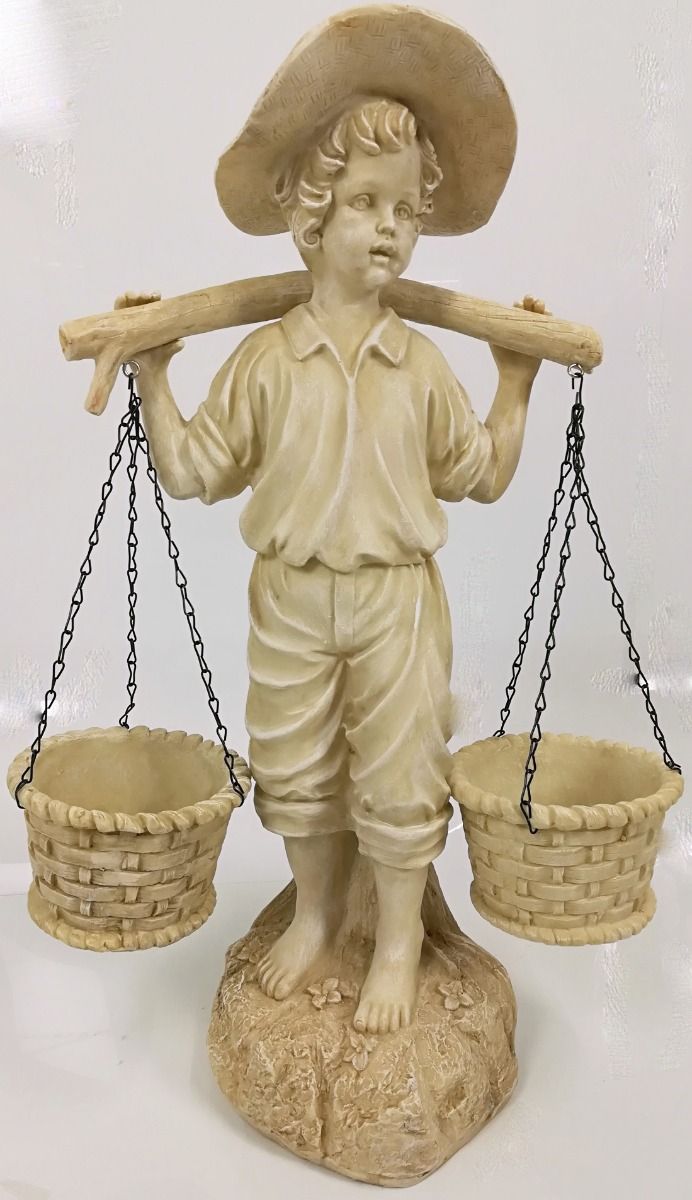 Patsas, poika ja ruukut