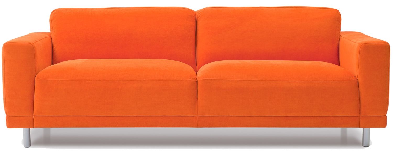 PK Furniture Pompano 3-ist sohva, kangasverhoiltu