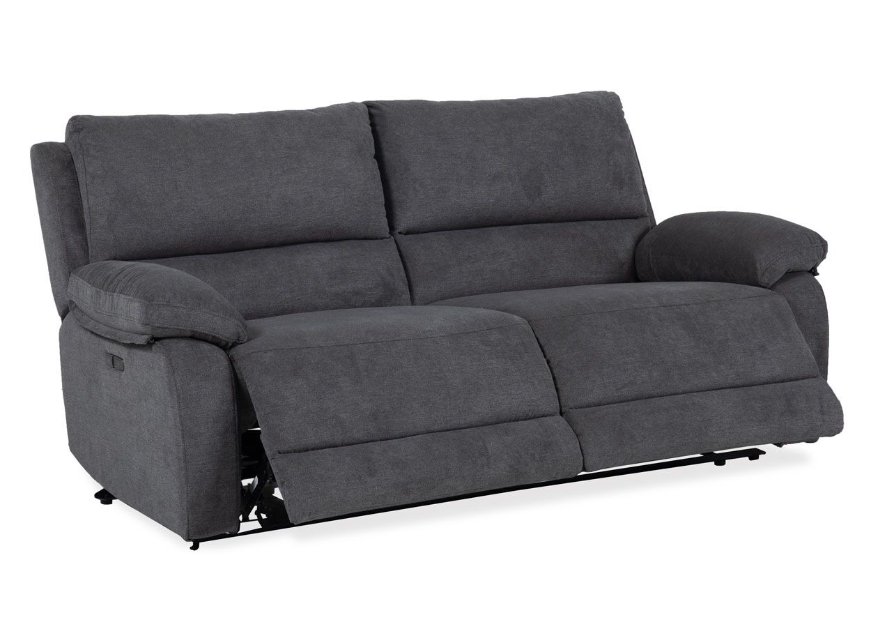 Portland 3+2 sähkörecliner sohvakalusto, harmaa