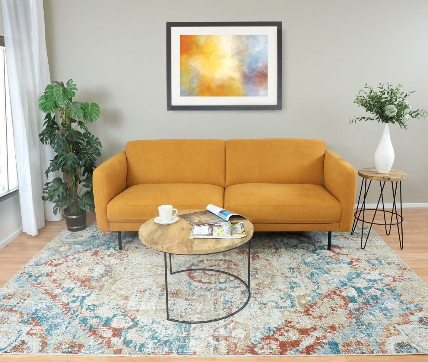 Porto 3-istuttava sohva, eri värejä