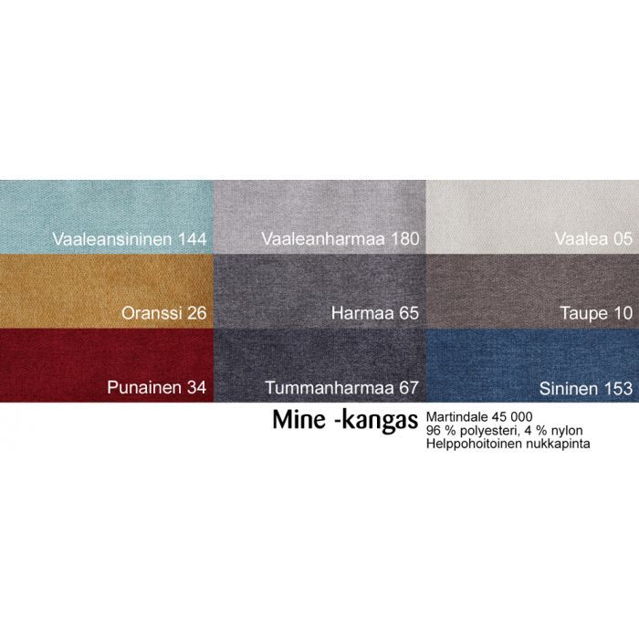 Porto rahi 75x60cm, eri värejä