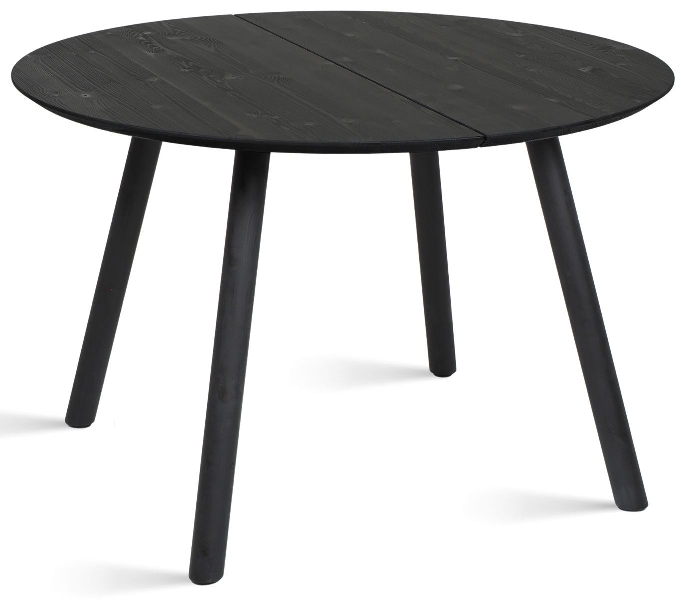 Pouta pyöreä ruokapöytä musta 115cm