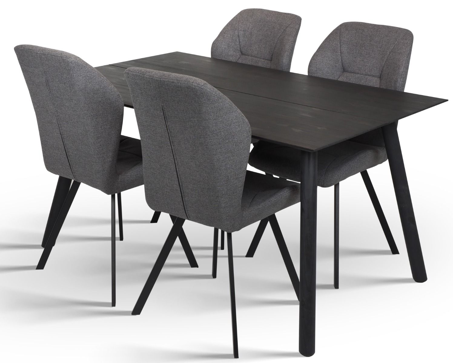 Pouta ruokapöytä 90x140, musta