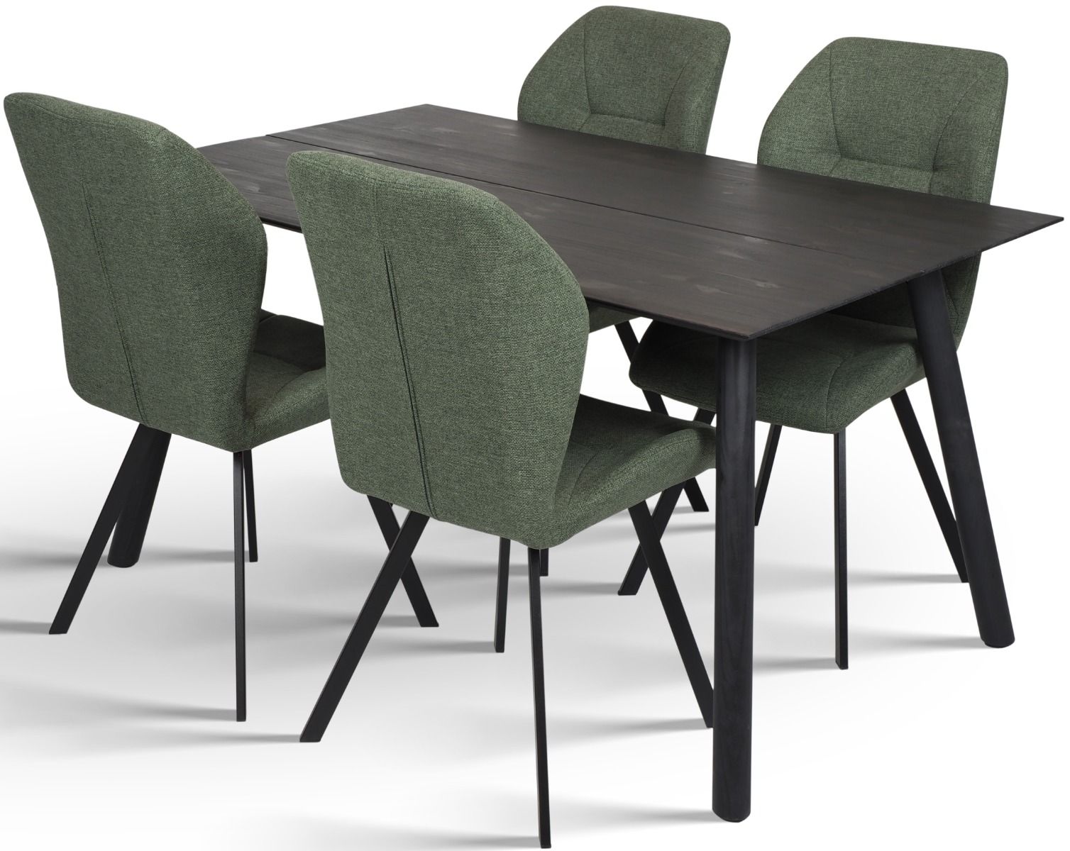 Pouta ruokapöytä 90x140, musta