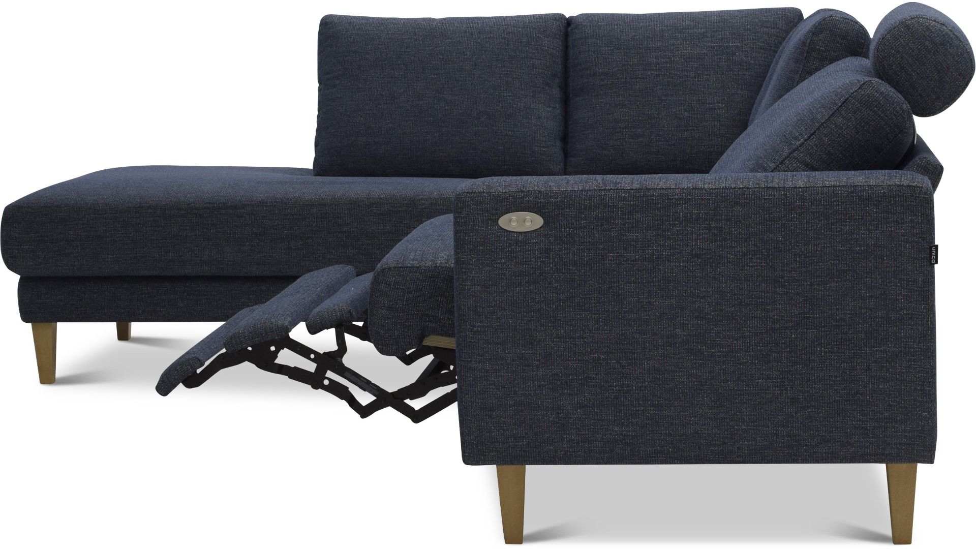 Unico Puro avokulmasohva mekanismilla, eri värejä