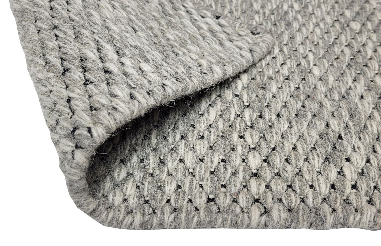 Madeleine villamatto, harmaa, eri kokoja