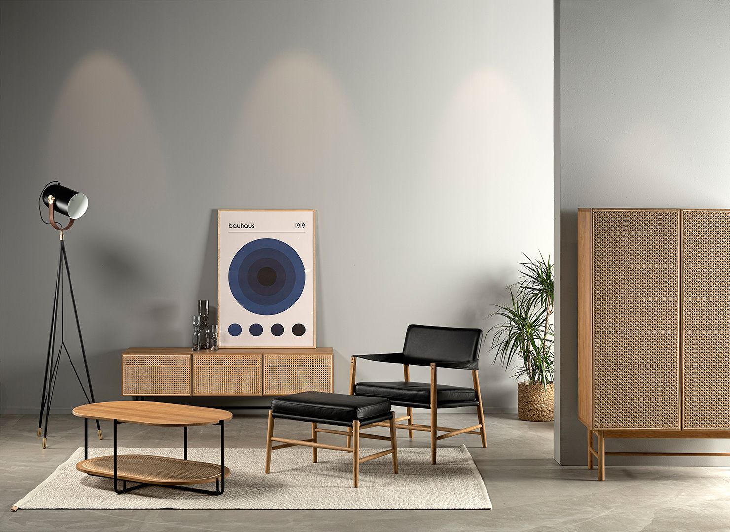 Hans K Racquet-kaappi, tammijalat