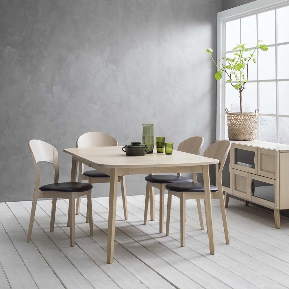 Hans K Rainbow tuoli, valkolakattu