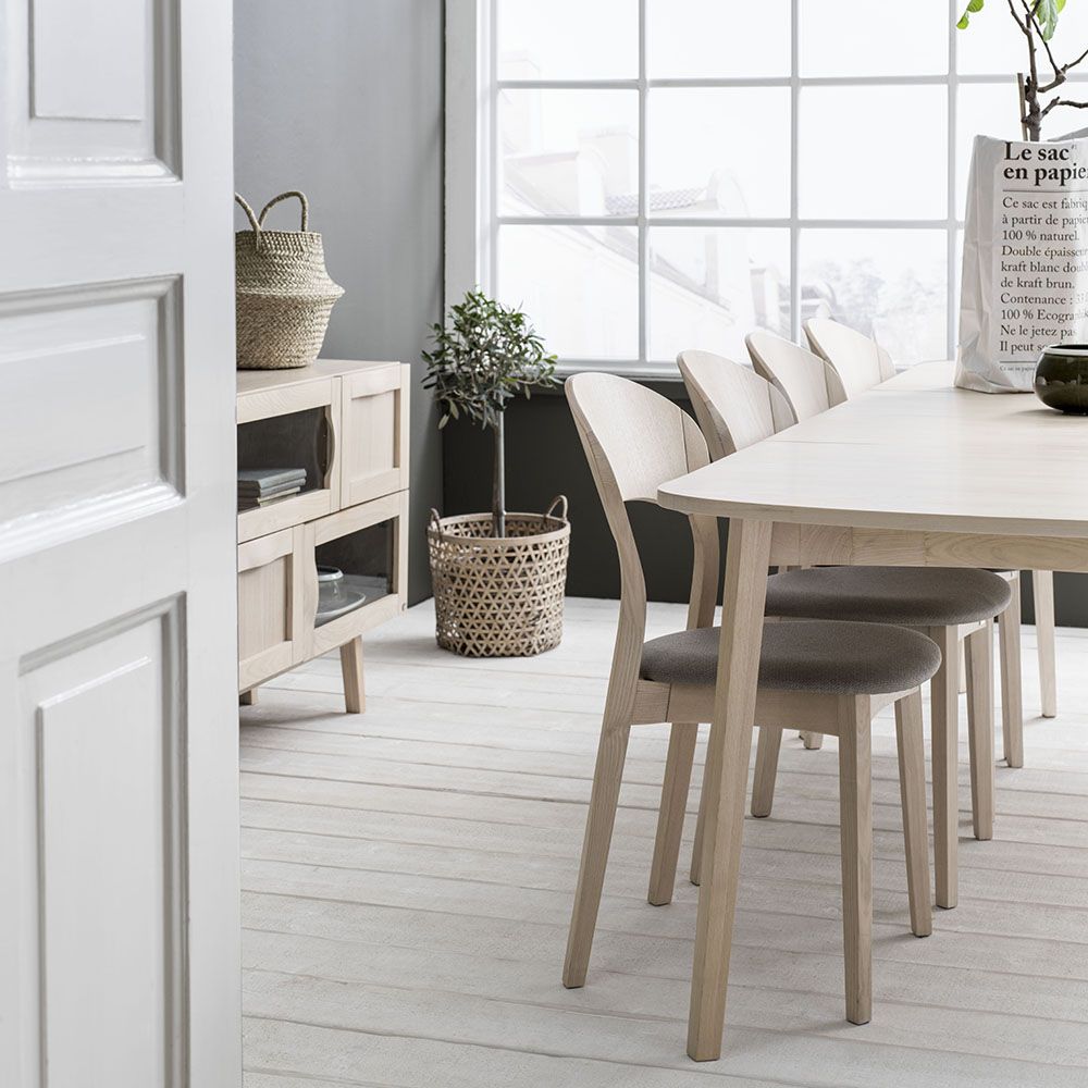 Hans K Rainbow tuoli, valkolakattu