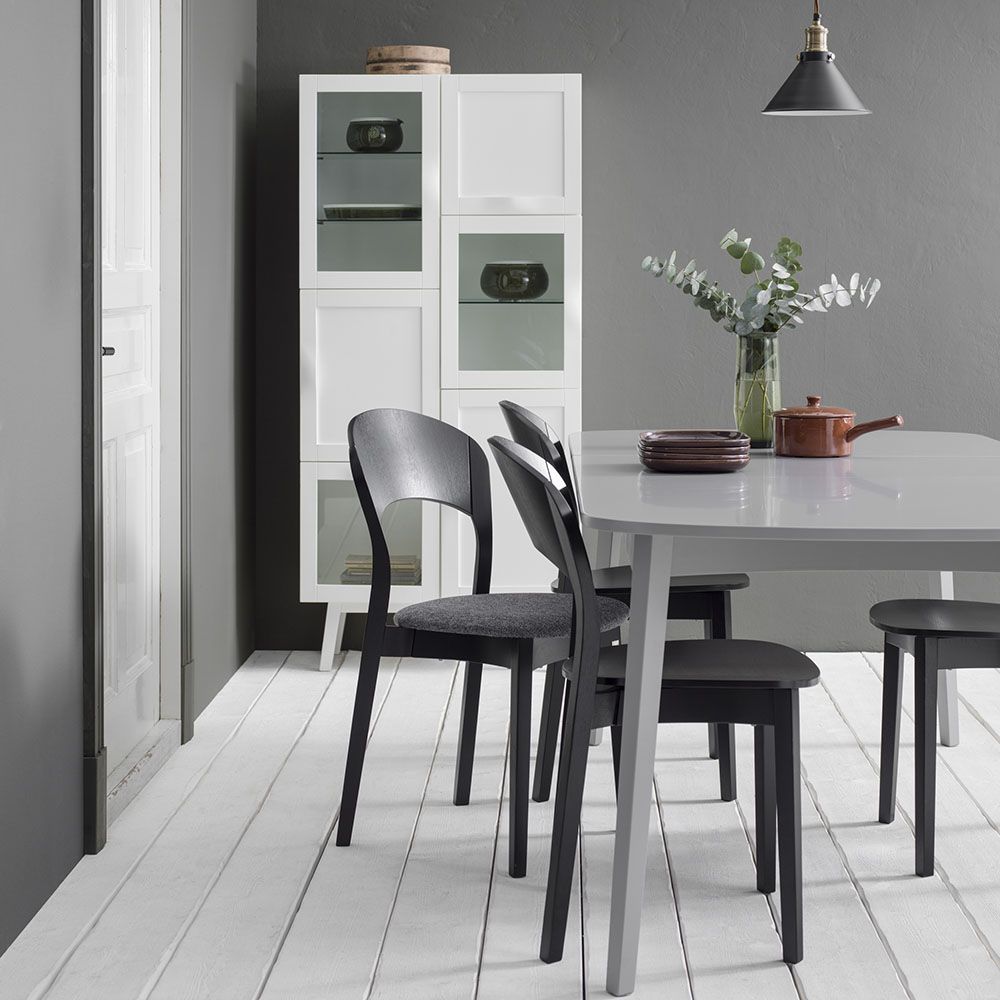 Hans K Rainbow vitriini, valkoinen