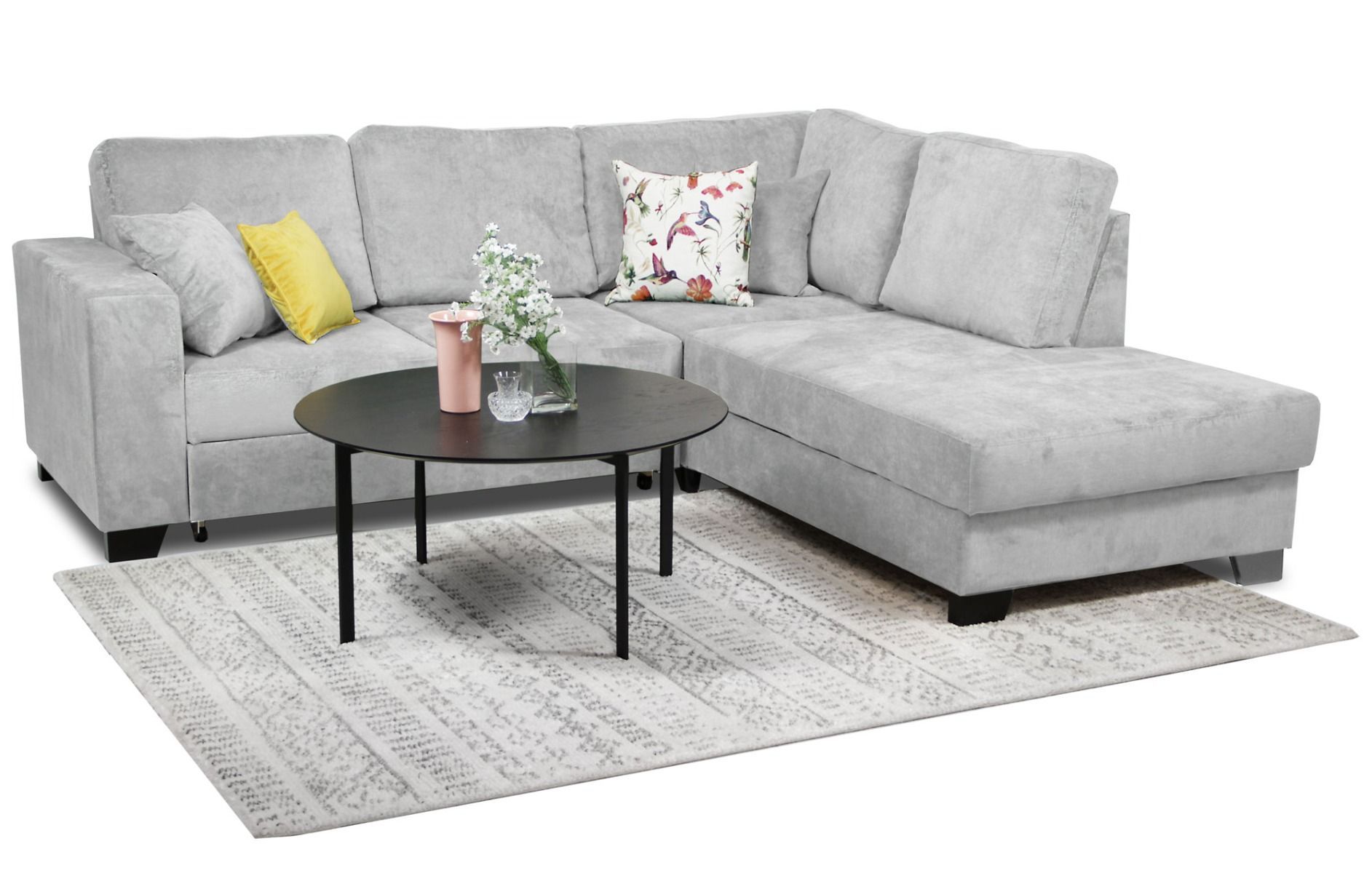 Rico avokulmasohva vuodemekanismilla