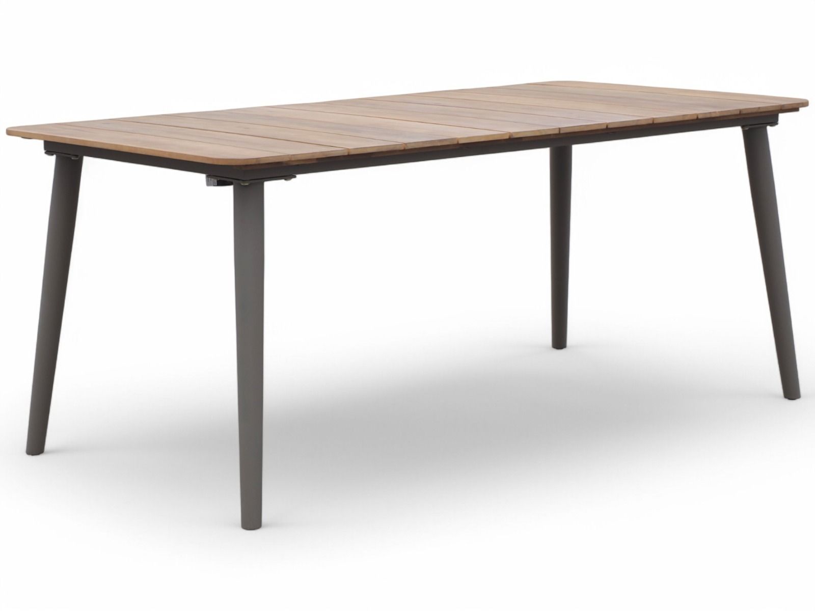 Reims ruokapöytä ulos 180x90 cm puukannella