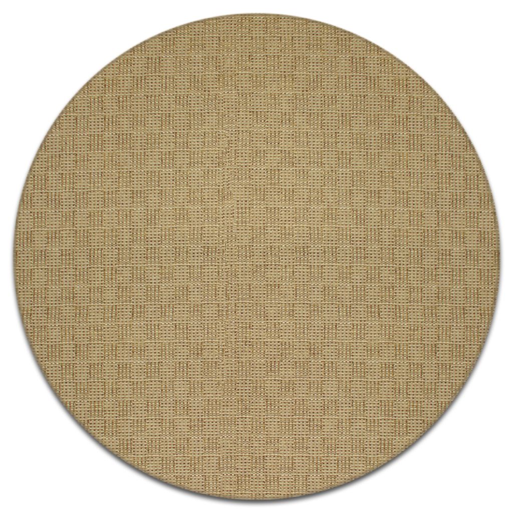 Juuttimainen Africa matto, halkaisija 100cm