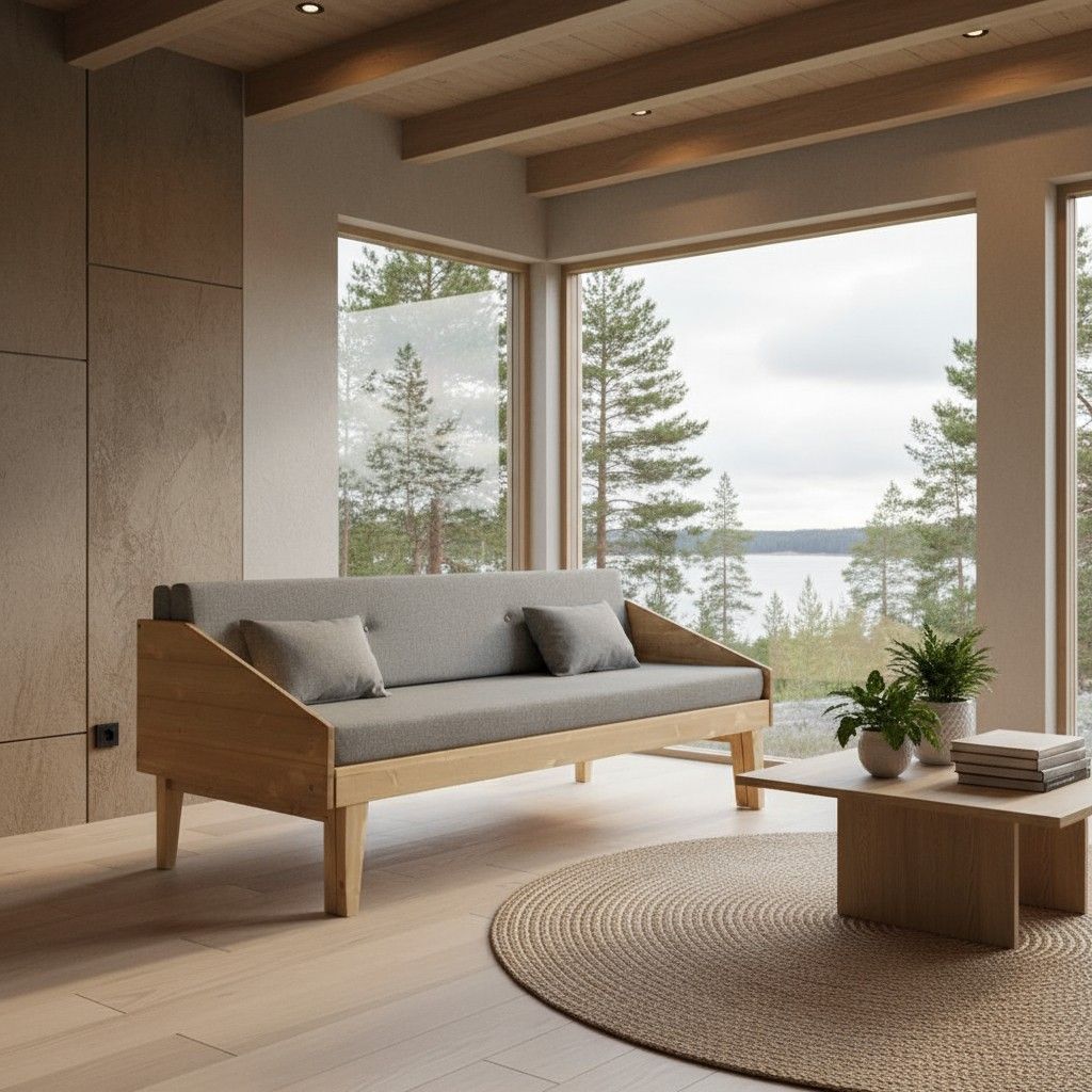 Retro levitettävä laverisohva + patjasarja, eri värejä