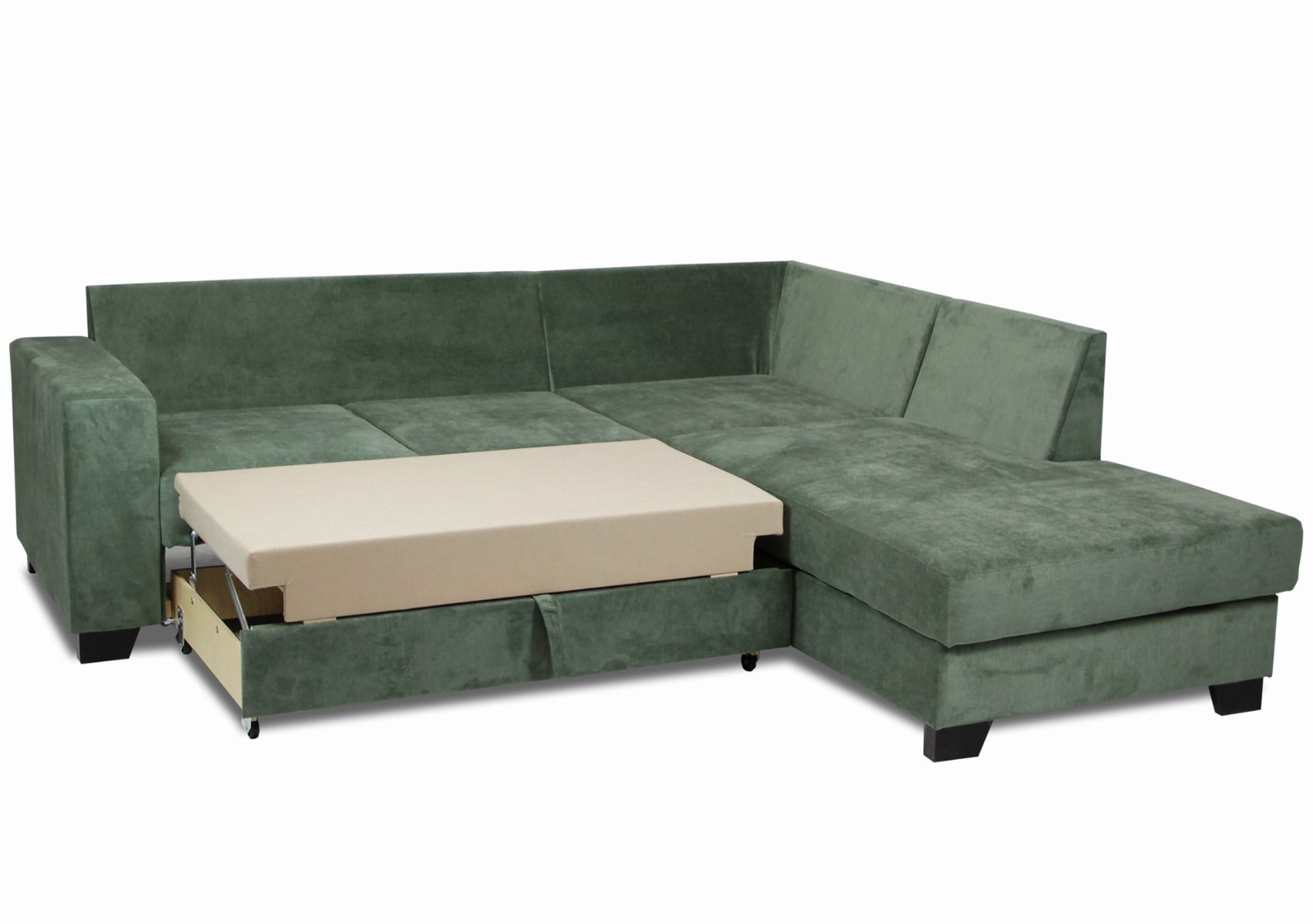 Rico avokulmasohva vuodemekanismilla, vaaleabeige