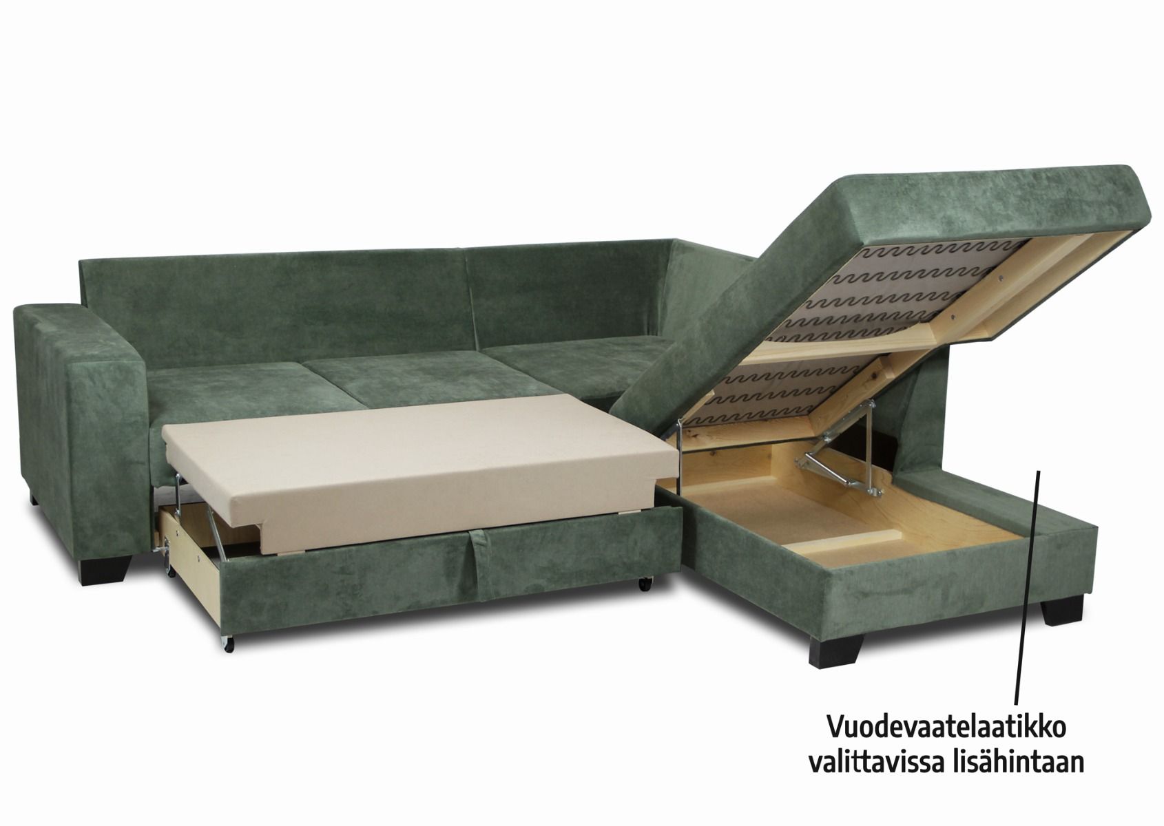 Kuvassa eri värinen sohva