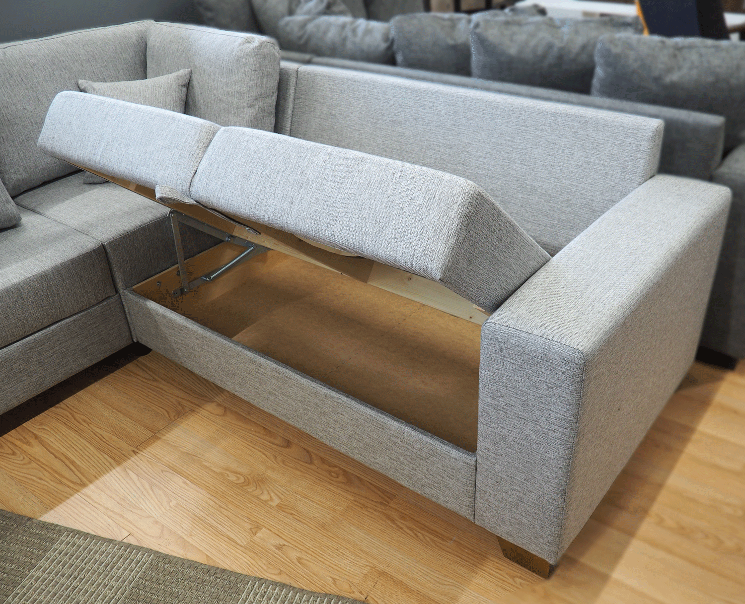 Rico vuodekulmasohva, eri värejä