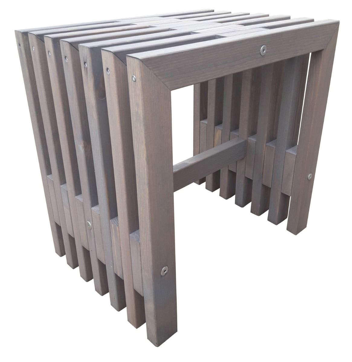 Rima jakkara puinen harmaa