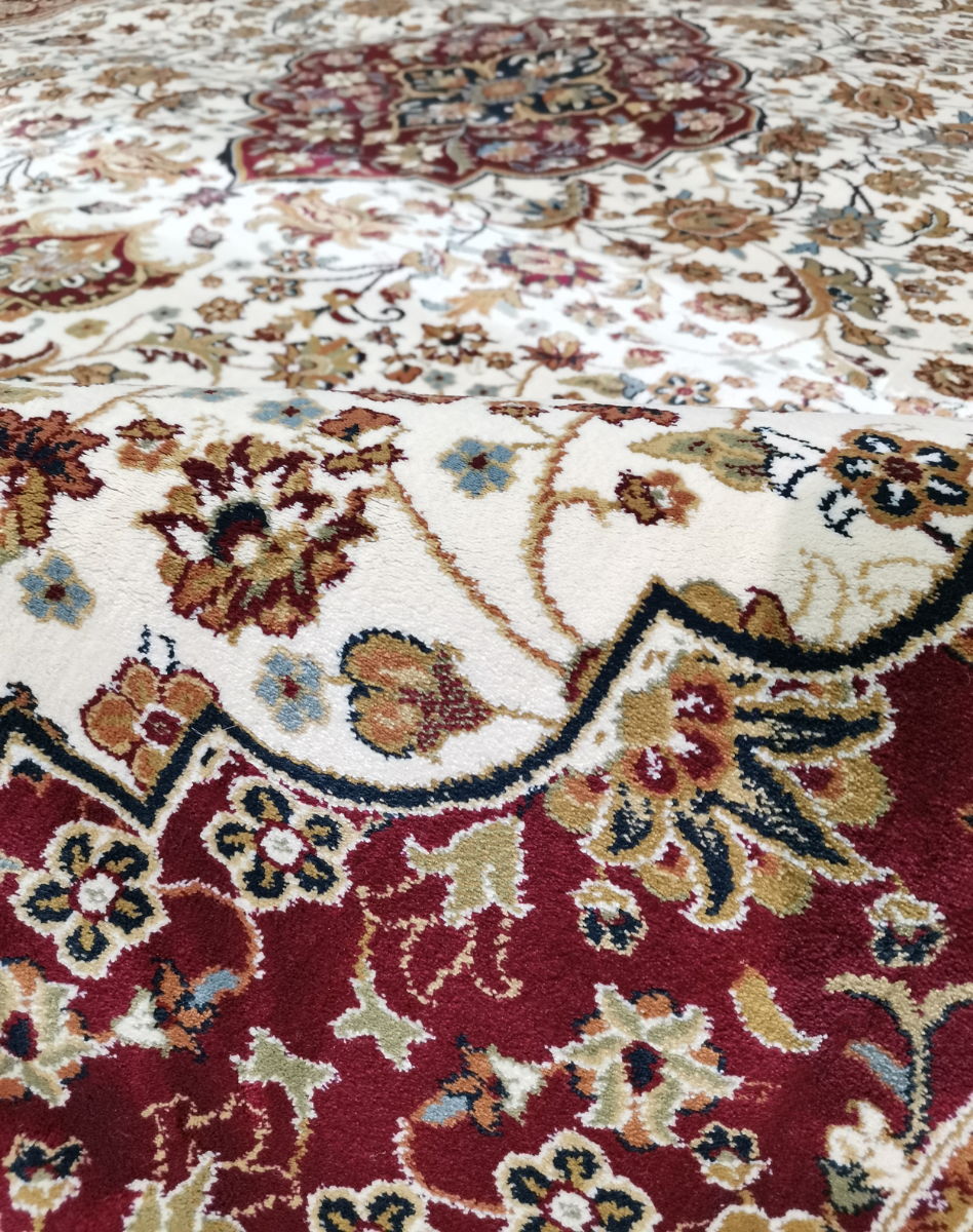 Ritz plyysimatto Medaljonki punainen , 160x235cm