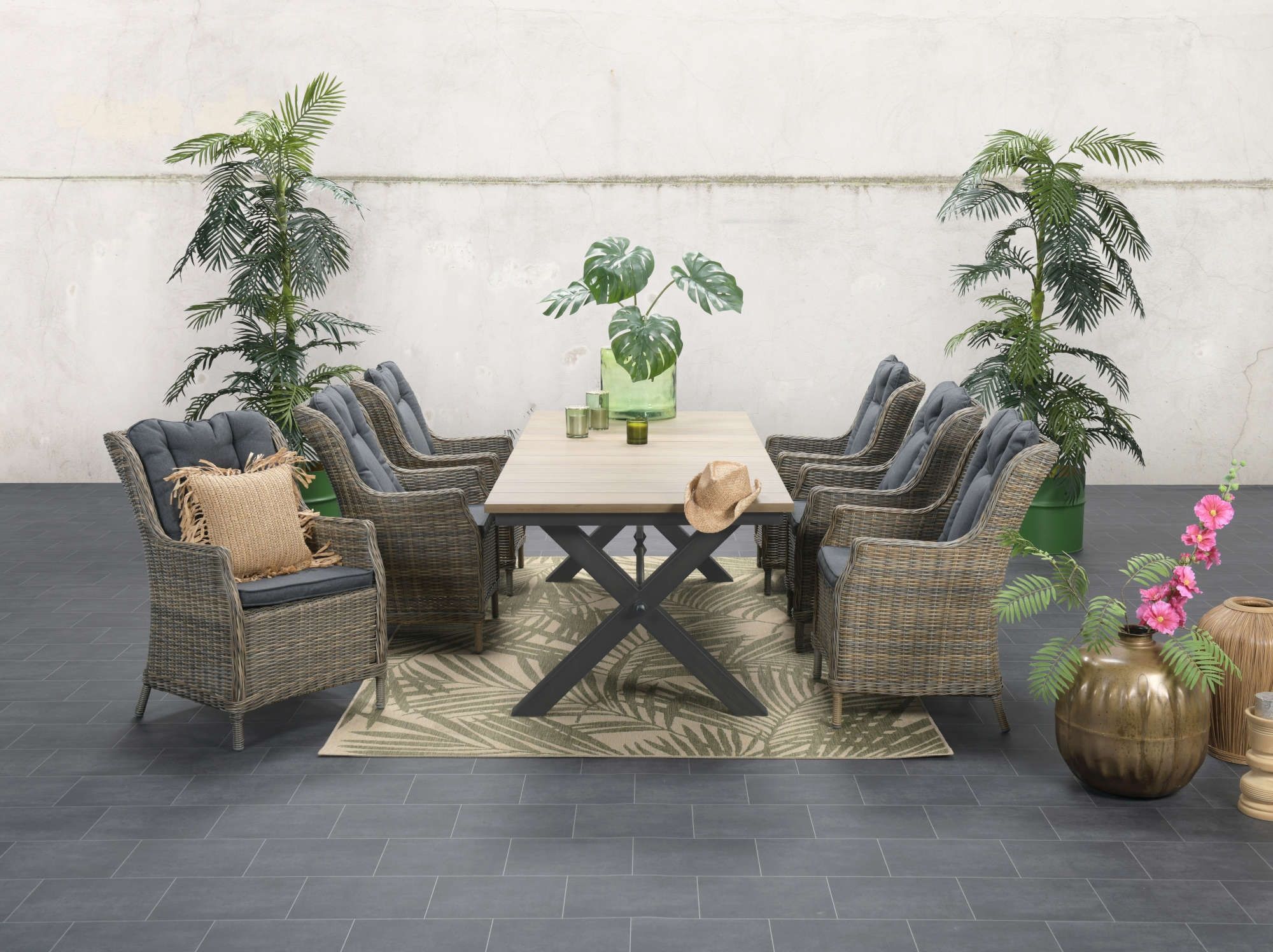 Robusto X ruokapöytä, nonwood