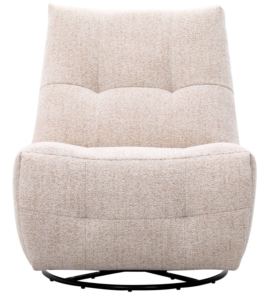 Rock pyörivä nojatuoli mekanismilla, beige