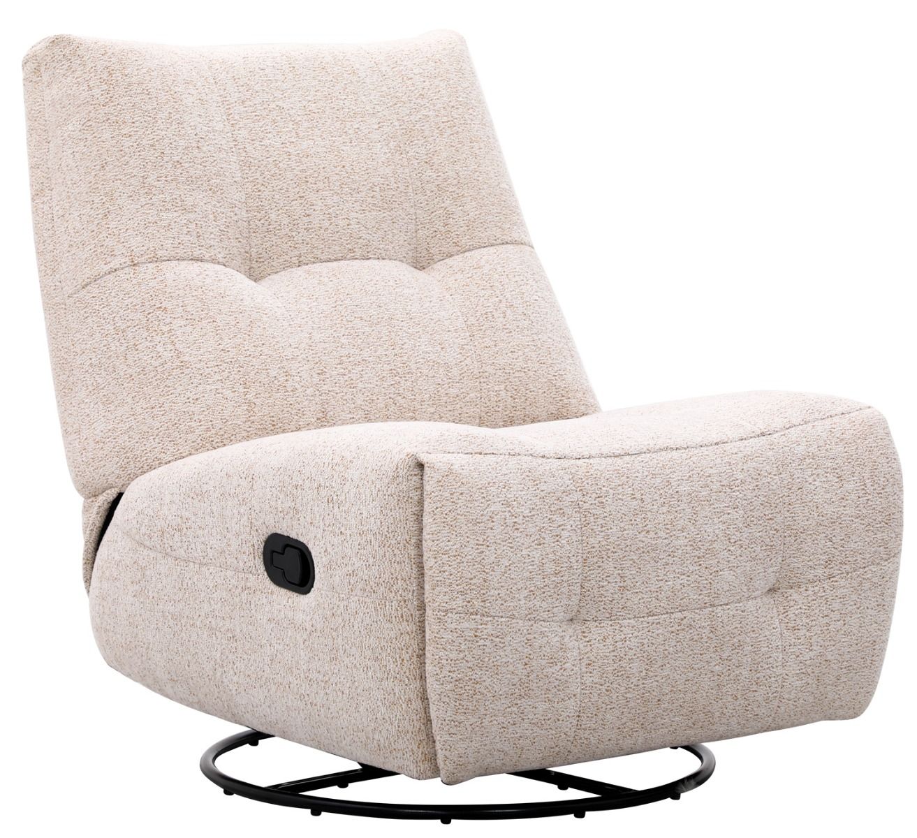 Rock pyörivä nojatuoli mekanismilla, beige