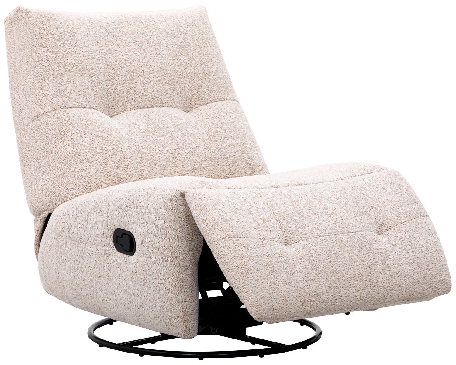 Rock pyörivä nojatuoli mekanismilla, beige