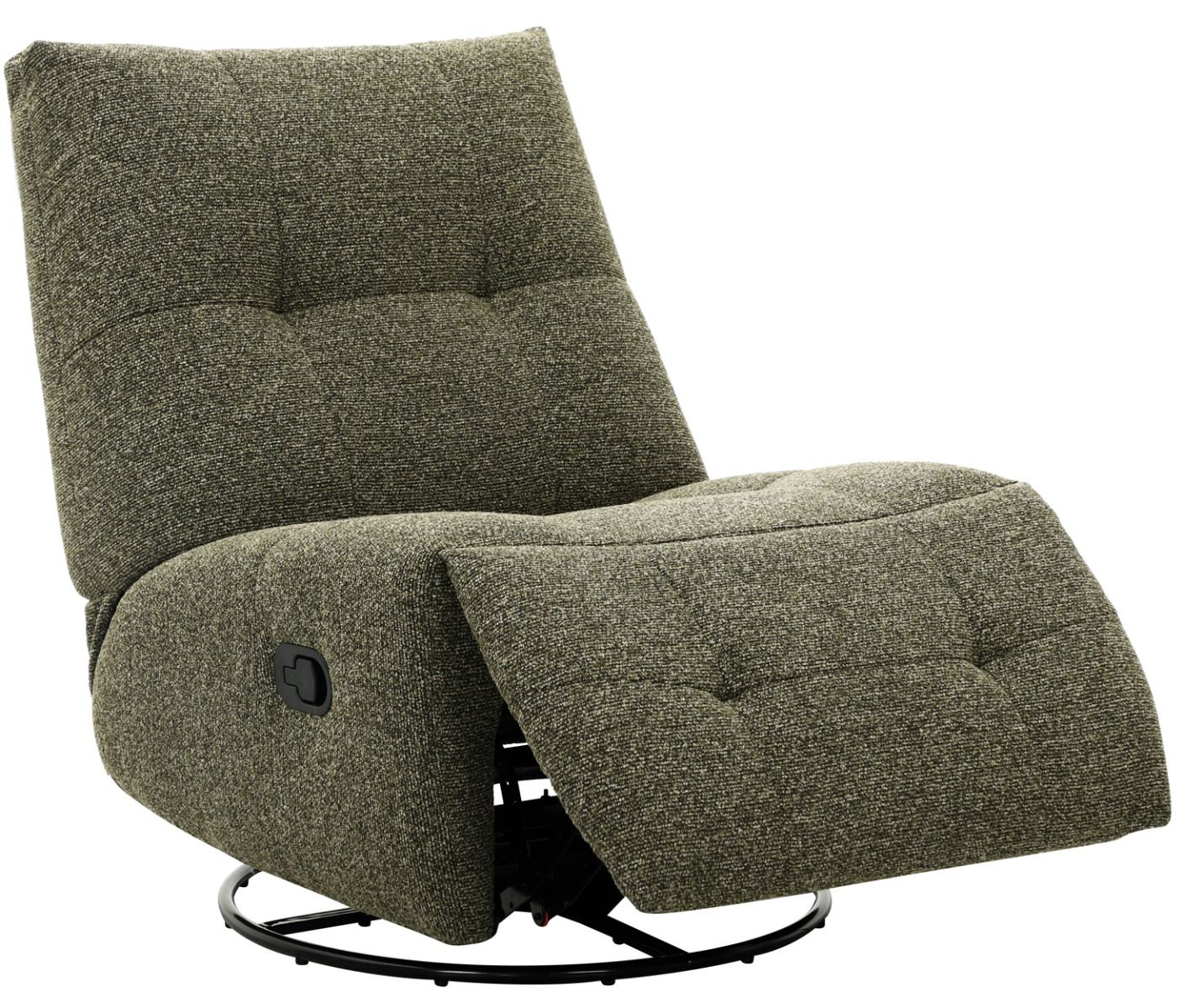 Rock pyörivä nojatuoli mekanismilla, vihreä