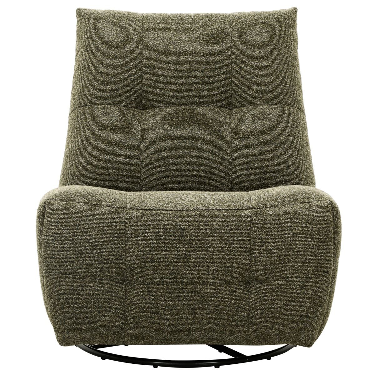 Rock pyörivä nojatuoli mekanismilla, vihreä