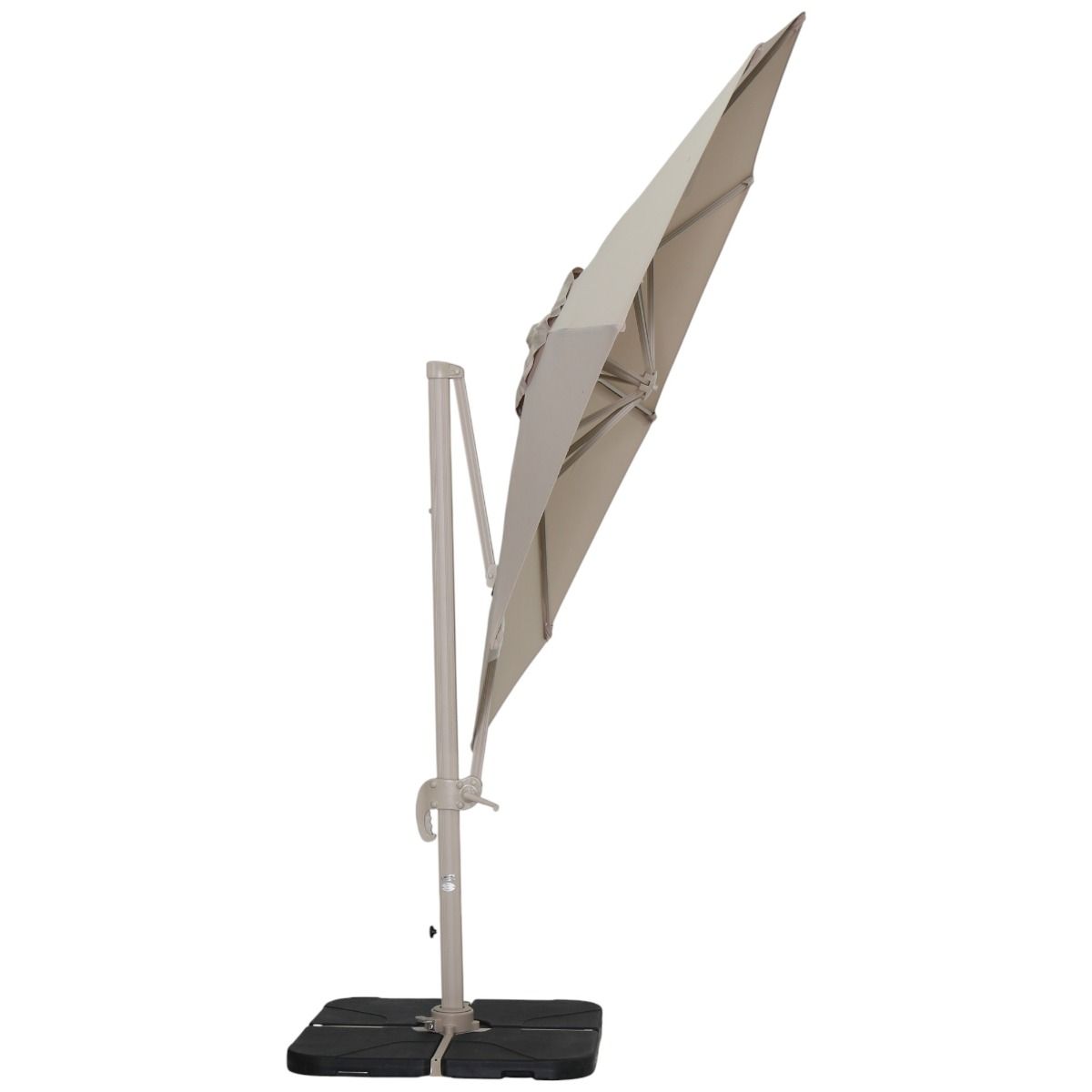 Roman aurinkovarjo 3m, hiekan väri