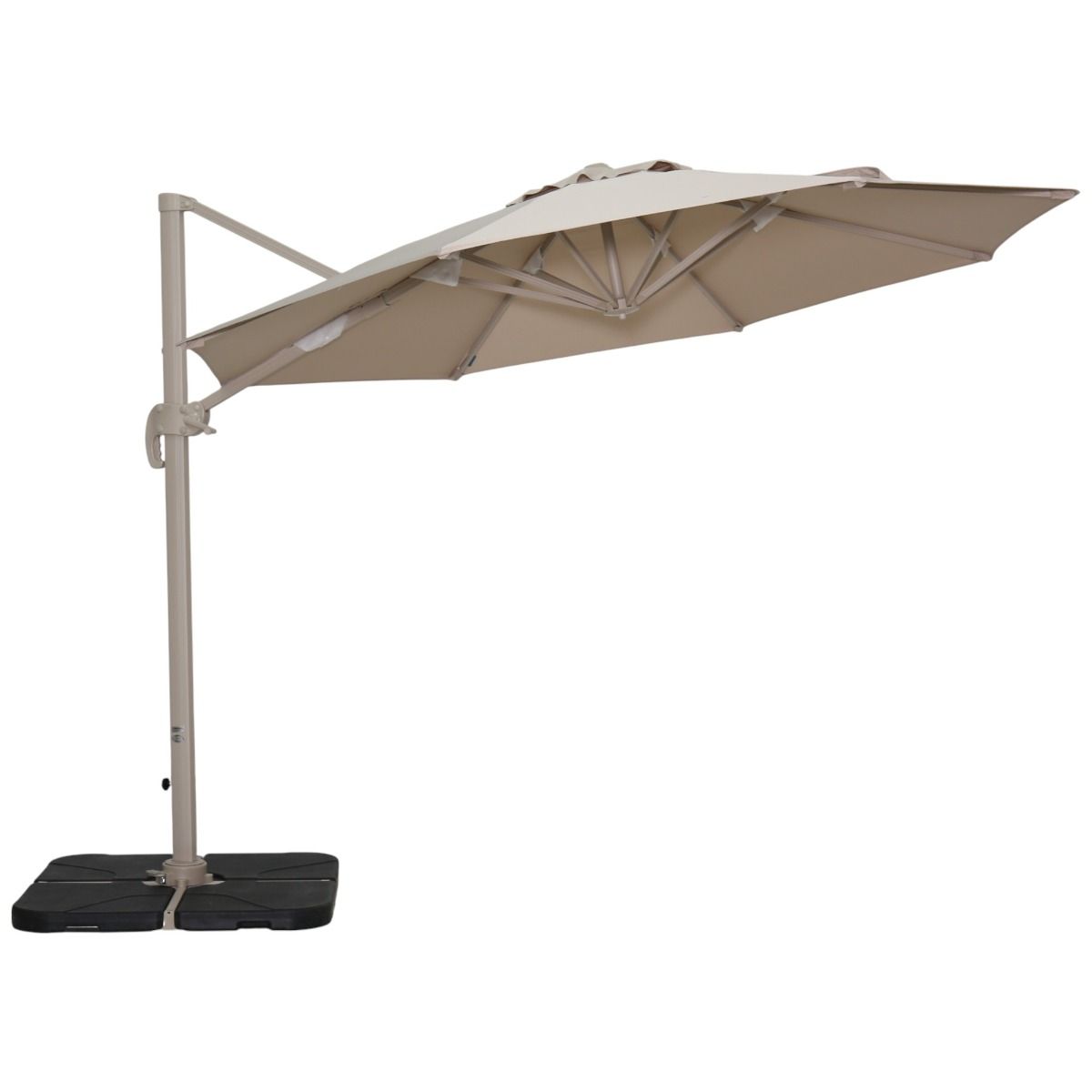 Roman aurinkovarjo 3m, hiekan väri