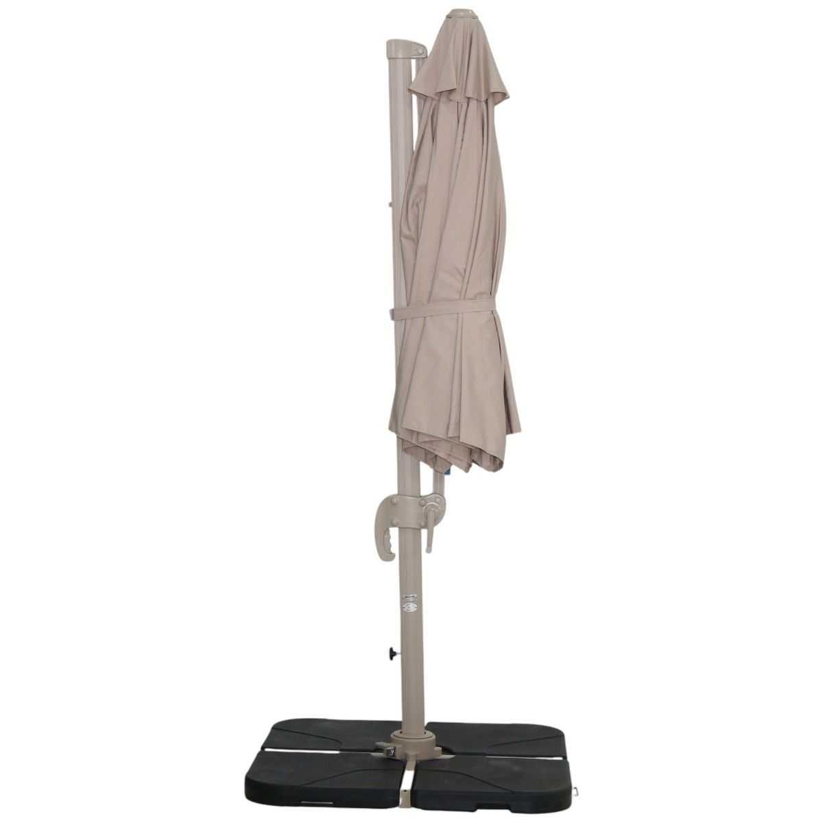 Roman aurinkovarjo 3m, hiekan väri