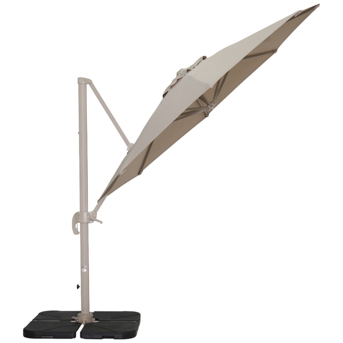 Roman aurinkovarjo 3m, hiekan väri